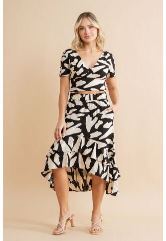 Blusa Kamali Negro Ragged Pf31113515 Ragged