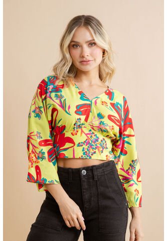 Blusa Kherra Verde Ragged Pf31113492 Ragged