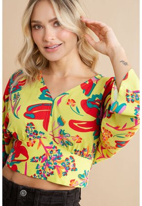 Blusa Kherra Verde Ragged Pf31113492