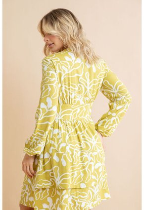 Vestido Dayna Verde Ragged Pf31511492