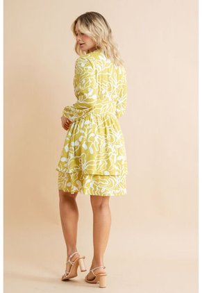 Vestido Dayna Verde Ragged Pf31511492