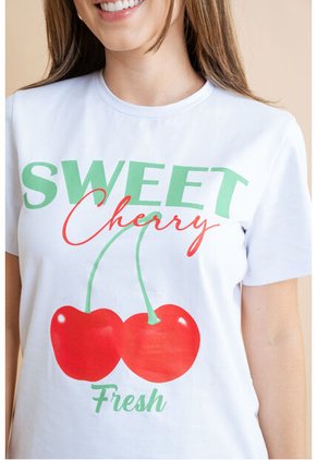 Camiseta Cherry Blanco Ragged Pf31122316
