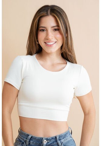 Crop Top Irhiza Blanco Ragged Pf31122321 Ragged