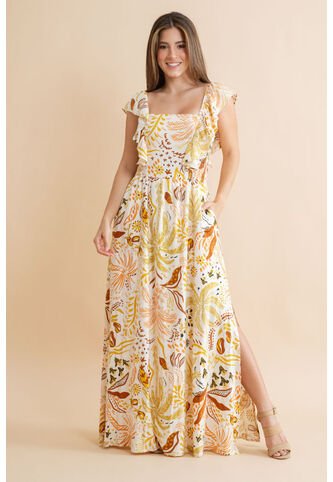 Vestido Amatista Blanco Ragged Pf31511515 Ragged