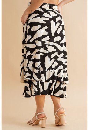 Falda Dhoily Negro Ragged Pf31320356