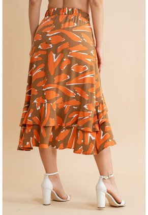 Falda Dhoily Café Ragged Pf31320356