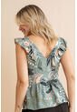 Blusa Olivia Verde Ragged Pf31113547 de Ragged