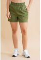 Short Lino Emilia Verde Ragged Pf31340224 de Ragged