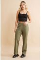 Pantalon Attico Verde Ragged Pf31310754 de Ragged