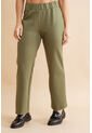 Pantalon Attico Verde Ragged Pf31310754 de Ragged