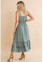 Vestido Midi Stasera Verde Ragged Pf31511490 de Ragged