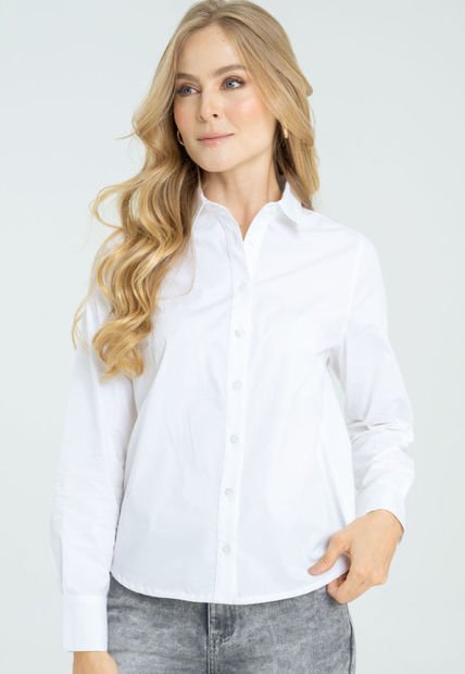 Camisa Taylor Blanco Ragged Pf11112700