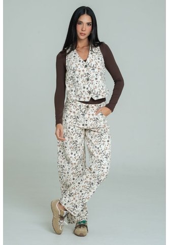 Chaleco Flora Blanco Ragged Pf21150009 Ragged