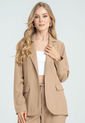 Chaqueta Larga Tipo Blazer Beige Ragged Pf12130134 de Ragged