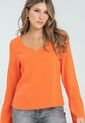Blusa Maximara Naranja Ragged Pf11112689 de Ragged