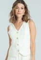 Chaleco Ameli Blanco Ragged Pf11150023 de Ragged