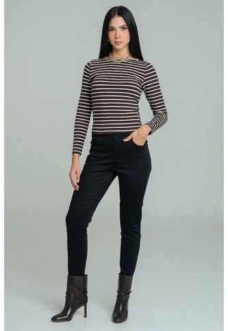 Top Rayas Malva Café Ragged Pf21120140 Ragged