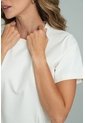 Camiseta Peplum Blanco Ragged Pf21120139 de Ragged