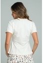 Camiseta Peplum Blanco Ragged Pf21120139 de Ragged