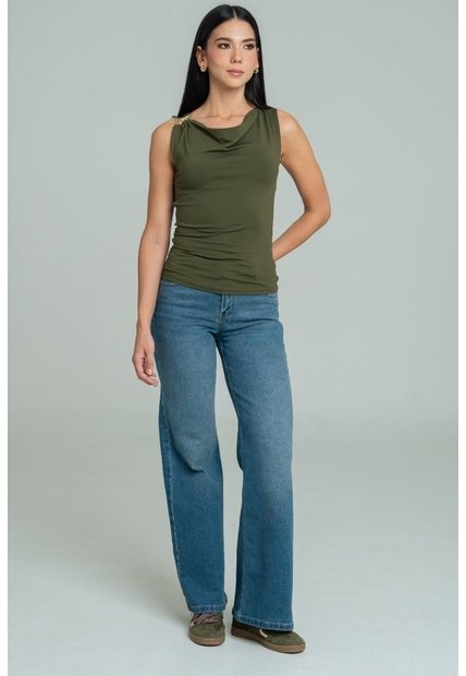 Top Shtaud Verde Ragged Pf13120844
