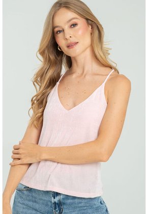 Top Tiras Malibu Rosa Ragged Pf17120047