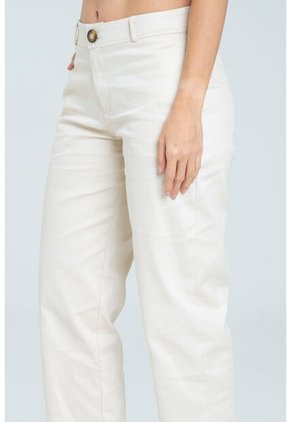 Pantalon Mom Pique Beige Ragged Pf11310902