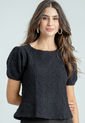 Blusa Magliace Negro Ragged Pf12110800 de Ragged