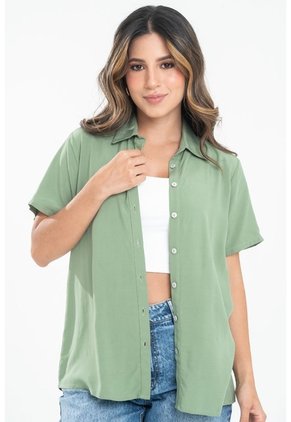Camisa Rhamy Verde Ragged Pf31113636