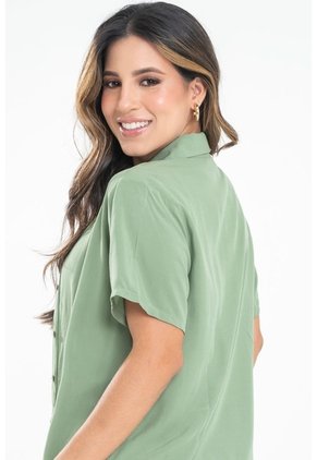 Camisa Rhamy Verde Ragged Pf31113636