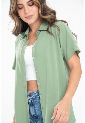 Camisa Rhamy Verde Ragged Pf31113636