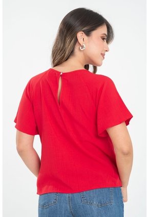 Blusa Oporto Rojo Ragged Pf31113622