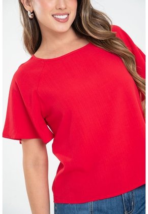 Blusa Oporto Rojo Ragged Pf31113622