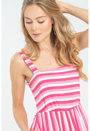 Vestido Chiara Fucsia Ragged Pf11511315