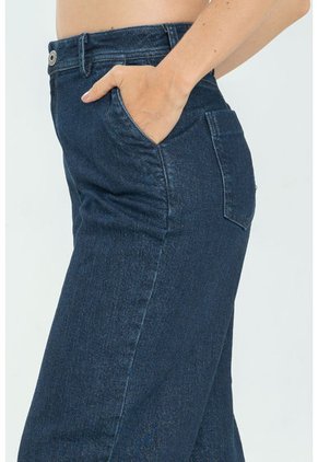 Jeans Lurex Blue Azul Ragged Pf21350042