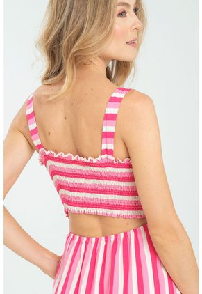 Vestido Chiara Fucsia Ragged Pf11511315