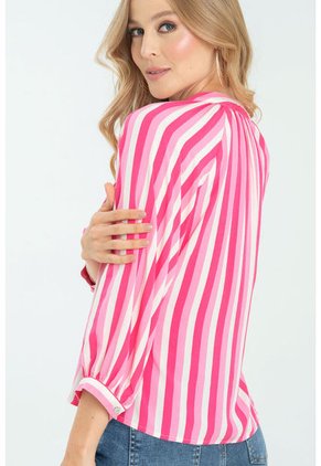 Blusa Maison Fucsia Ragged Pf11112771