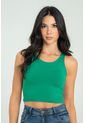 Crop Top Leanha Verde Ragged Pf13120787 de Ragged