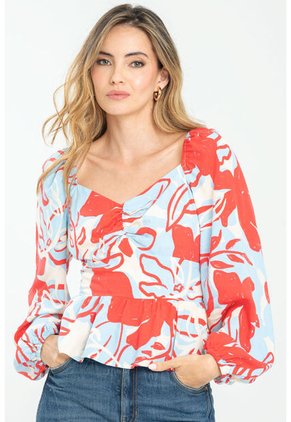 Blusa Macarena Rosa Ragged Pf11112823