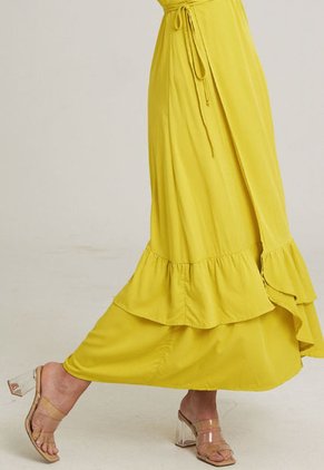 Vestido Pistacho Verde Ragged Pf12510365