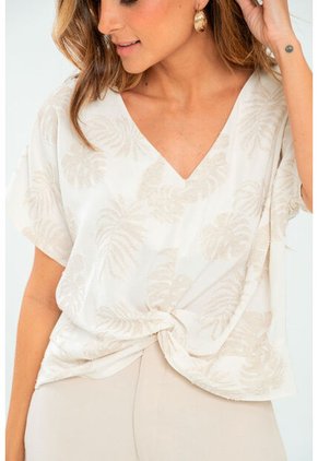 Blusa Palna Blanco Ragged Pf11113004