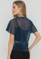Blusa Antillas Azul Ragged Pf12120227 de Ragged