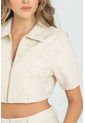 Camisa Cierre Linus Beige Ragged Pf21110014 de Ragged