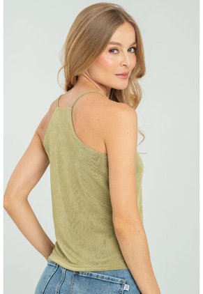 Top Tiras Malibu Verde Ragged Pf17120047