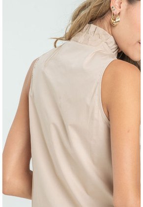 Blusa Antonieta Beige Ragged Pf11112735