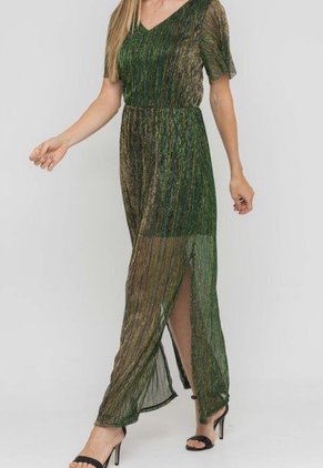 Vestido Holiday Verde Ragged Pf12510345