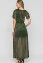 Vestido Holiday Verde Ragged Pf12510345 de Ragged