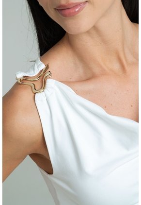 Top Shtaud Blanco Ragged Pf13120844