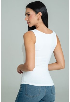 Top Shtaud Blanco Ragged Pf13120844