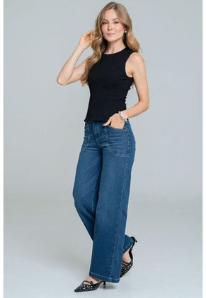 Jeans Palermo Azul Ragged Pf21350070