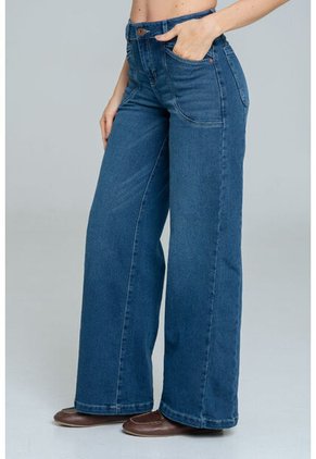 Jeans Palermo Azul Ragged Pf21350070